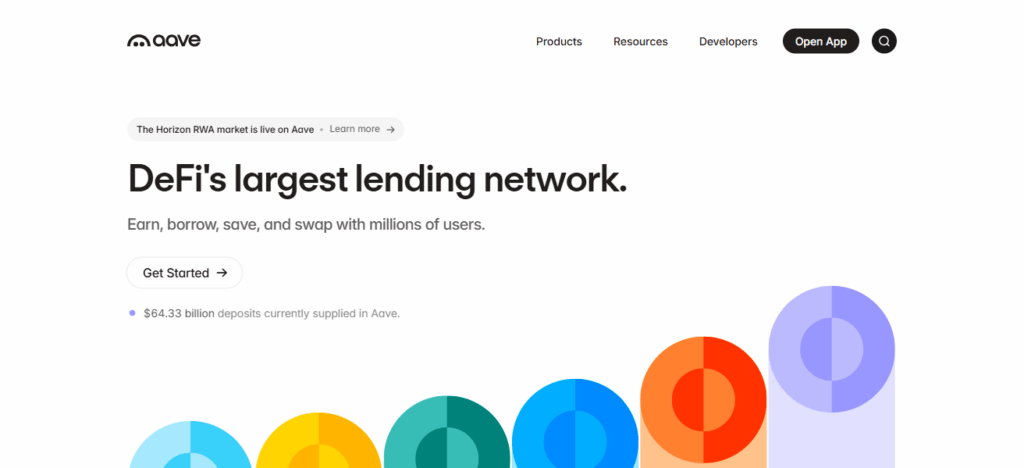 10 Best Stablecoin Interest Rates & High Yield Platforms 2025 2 Aave