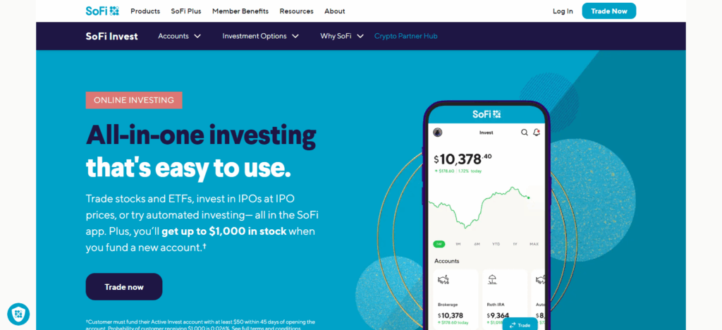 10 Best Online Brokers and Trading Platforms for November 2025 2 SoFi Invest