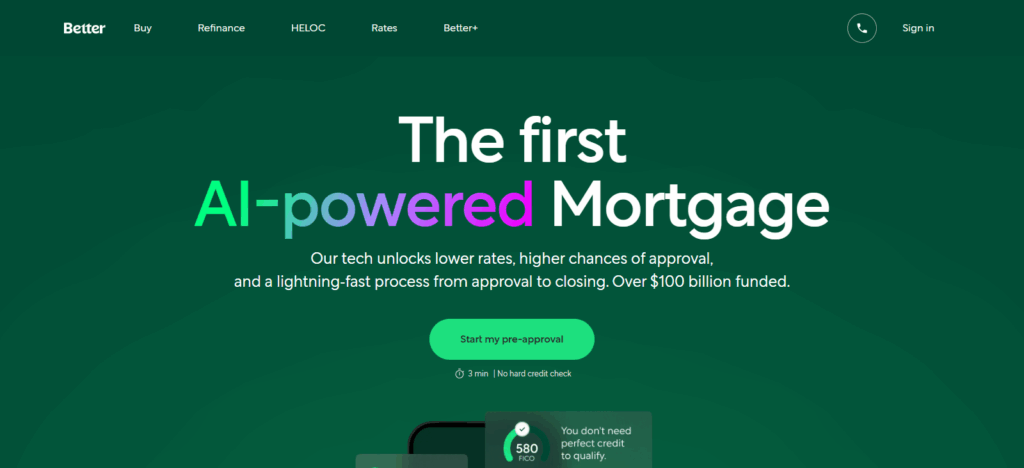 10 Best Mortgage Lenders of 2025 4 Better.com