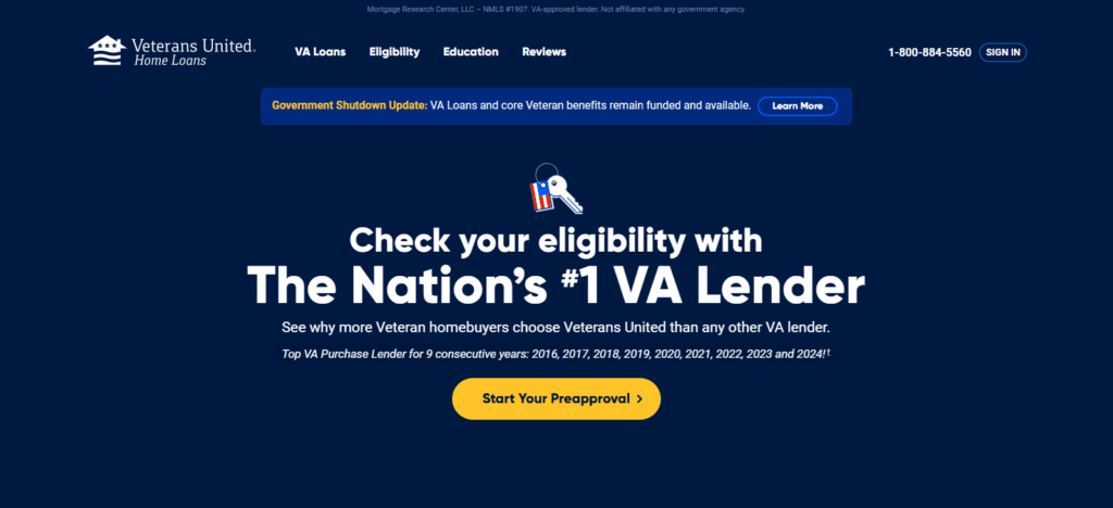 10 Best Mortgage Lenders of 2025 6 Veterans United