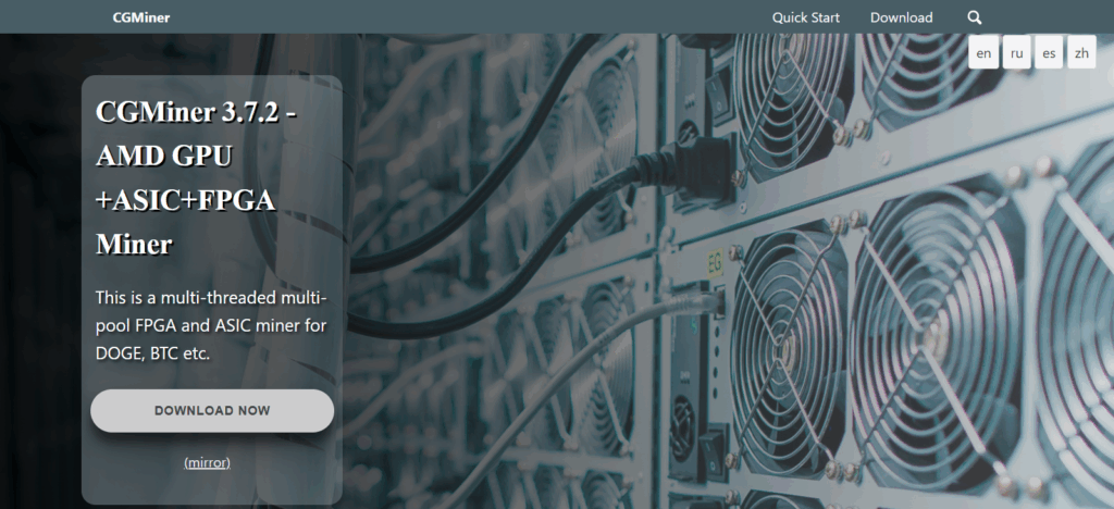 10 Best Program to Mine Bitcoins in 2025 2 CGMiner