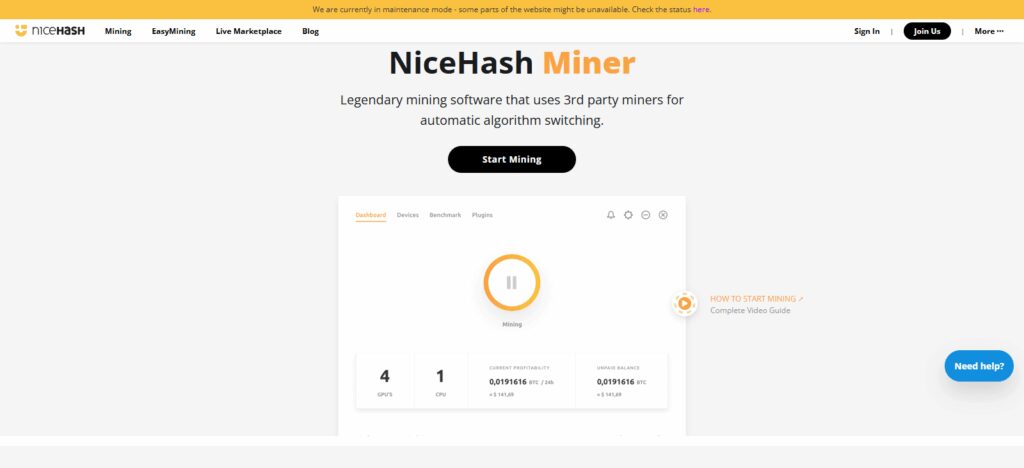  NiceHash Miner