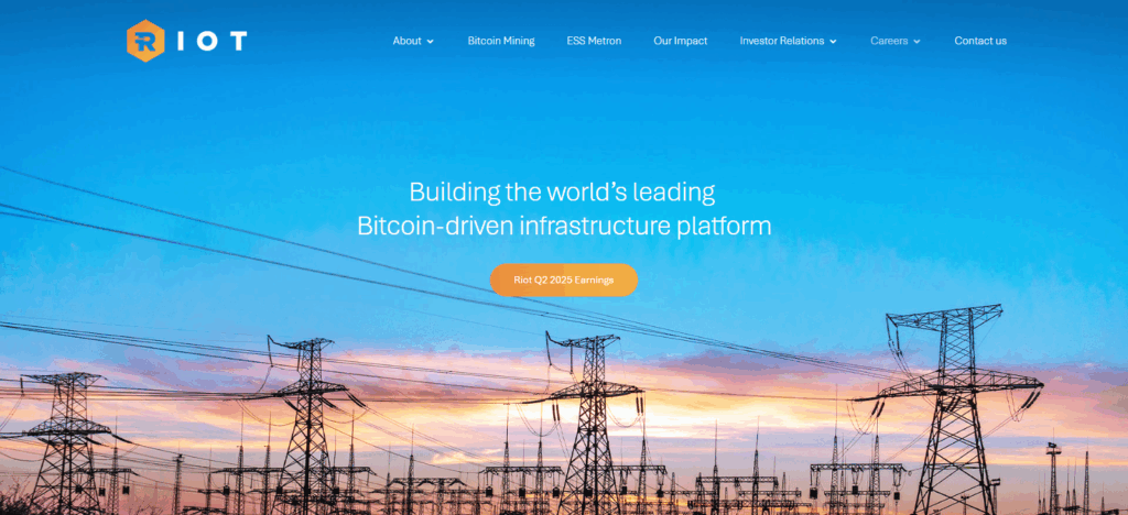10 Best Bitcoin Treasury Companies 2025 8 Riot Platforms, Inc.