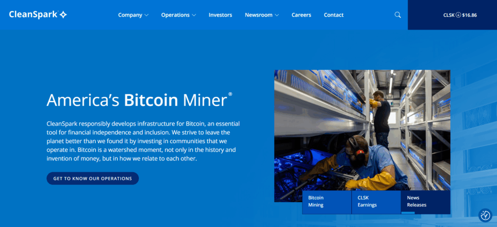 10 Best Bitcoin Treasury Companies 2025 10 CleanSpark, Inc.
