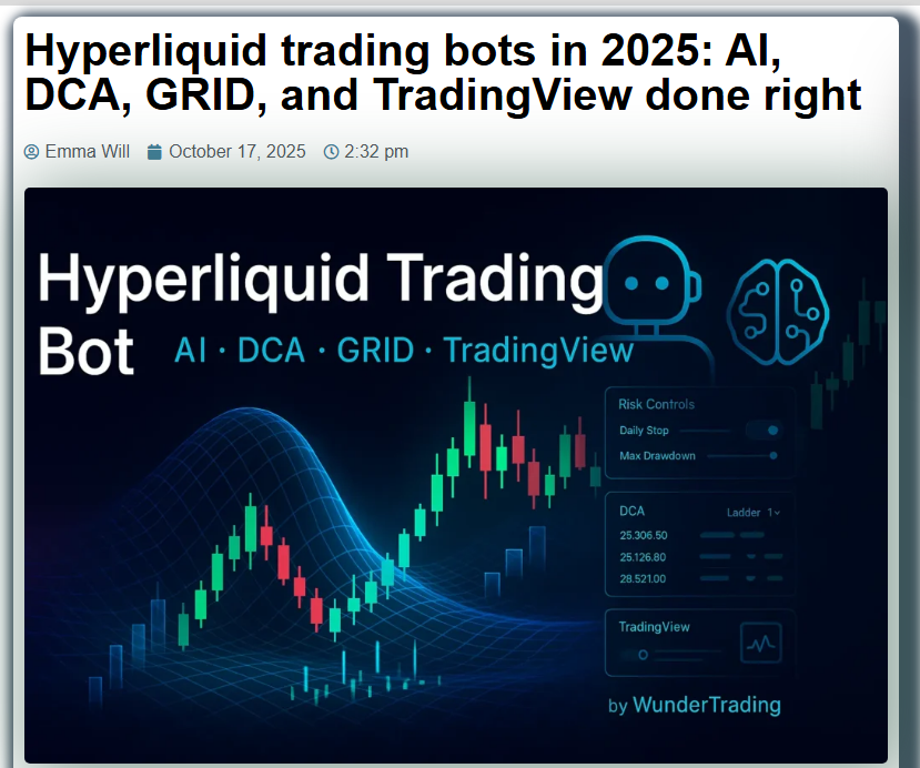 10 Best Hyperliquid Trading Bots for Smart Crypto Trading 4 GRID Bot by Punways