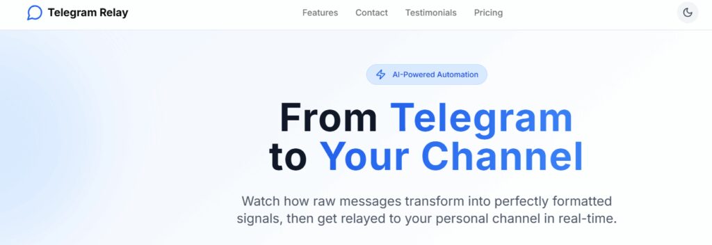 Telegram Signal Relay Bot