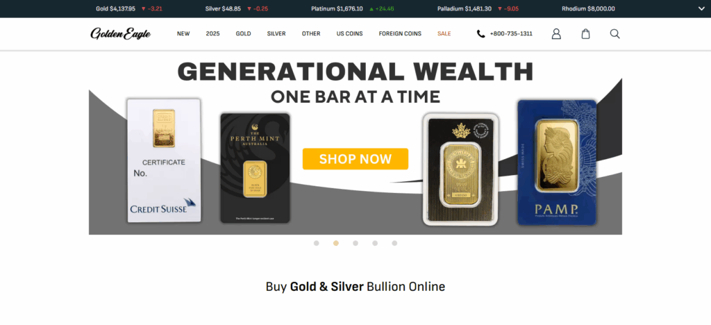10 Best Places to Purchase Silver Coins Online & Offline 11 Golden Eagle Coins