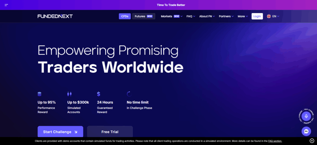 10 Best Prop Firms for Malaysia: Top Trading Opportunities 2025 3 FundedNext