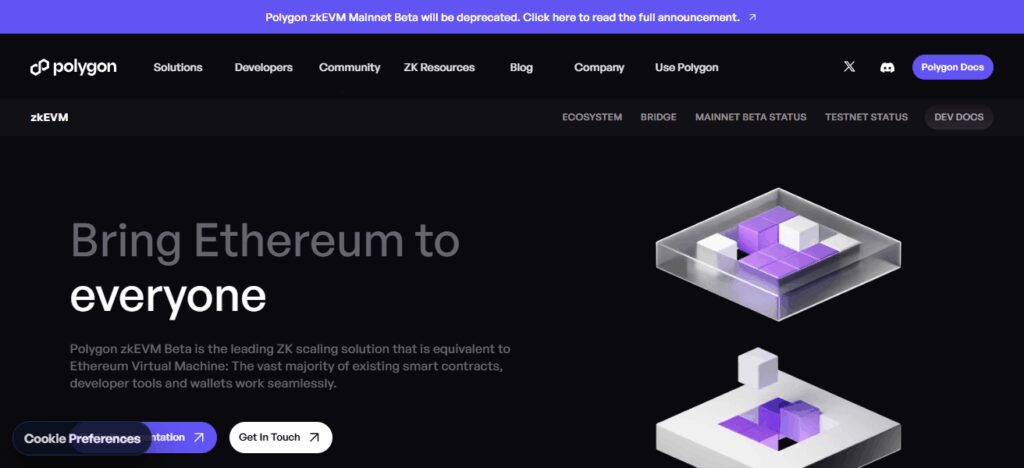 11 Best Arbitrum Blockchain Alternatives for Fast Ethereum Scaling 5 Polygon zkEVM