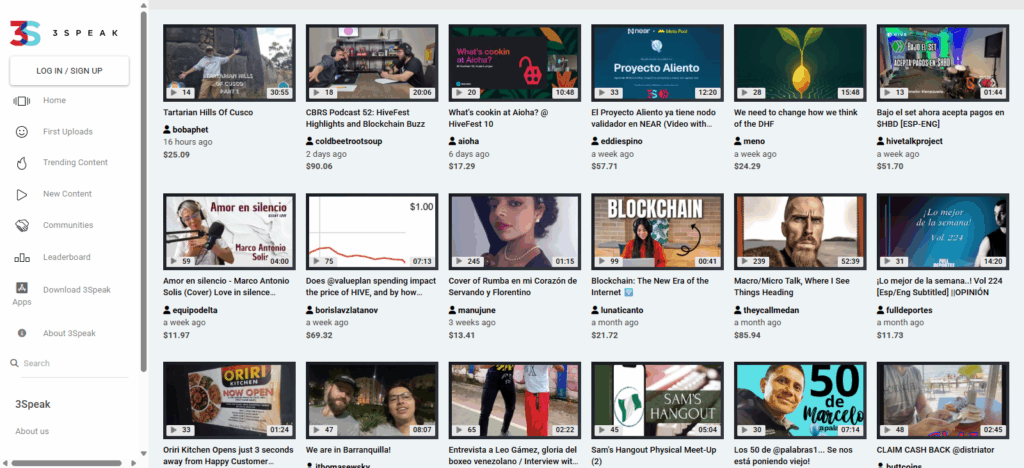 10 Best Blockchain-Based YouTube Alternatives to Explore 6 3Speak