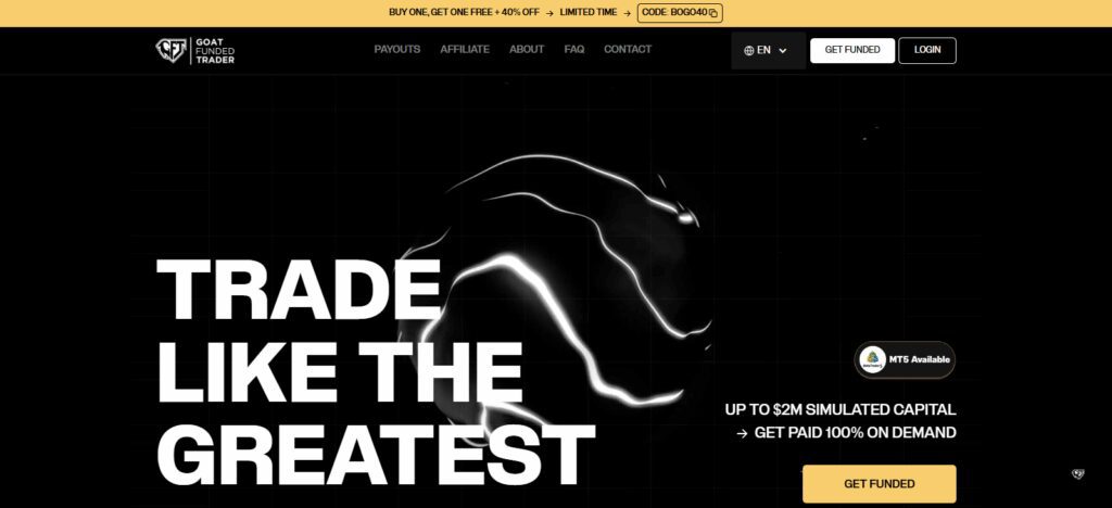 Goat Funded Trader