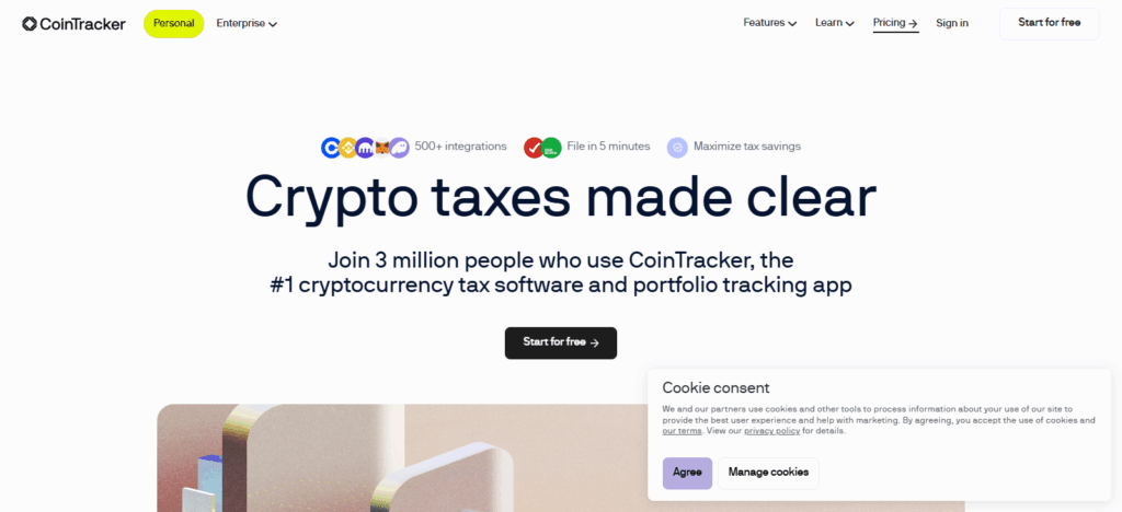 10 Best Crypto Tax Filing Platforms in South Korea 3 CoinTracker