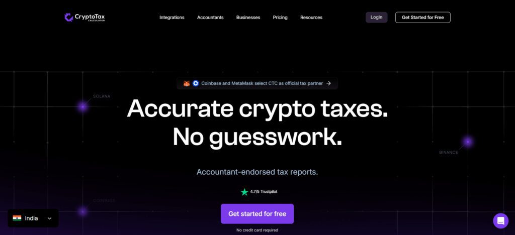 Crypto Tax Calculator 