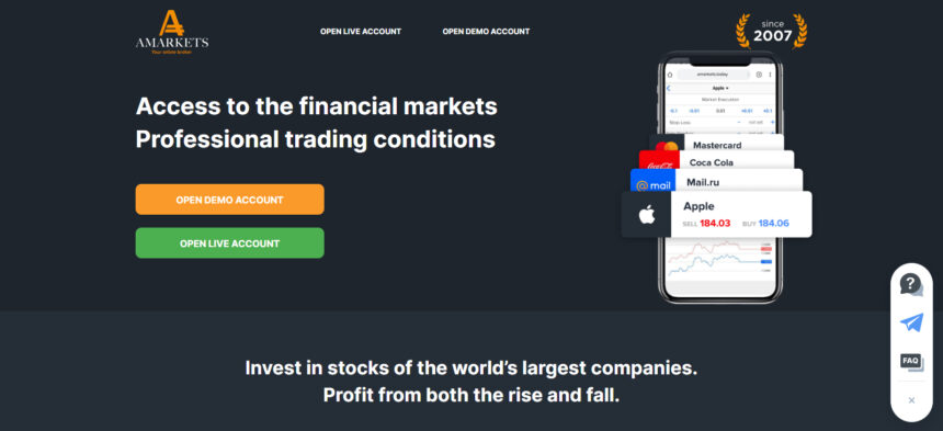 AMarkets Review 2025 – Trusted Forex & CFD Broker 1 AMarkets Review 2025 – Trusted Forex & CFD Broker