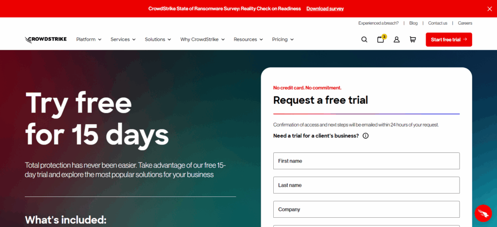 10 Cybersecurity Development Services Company 3 CrowdStrike