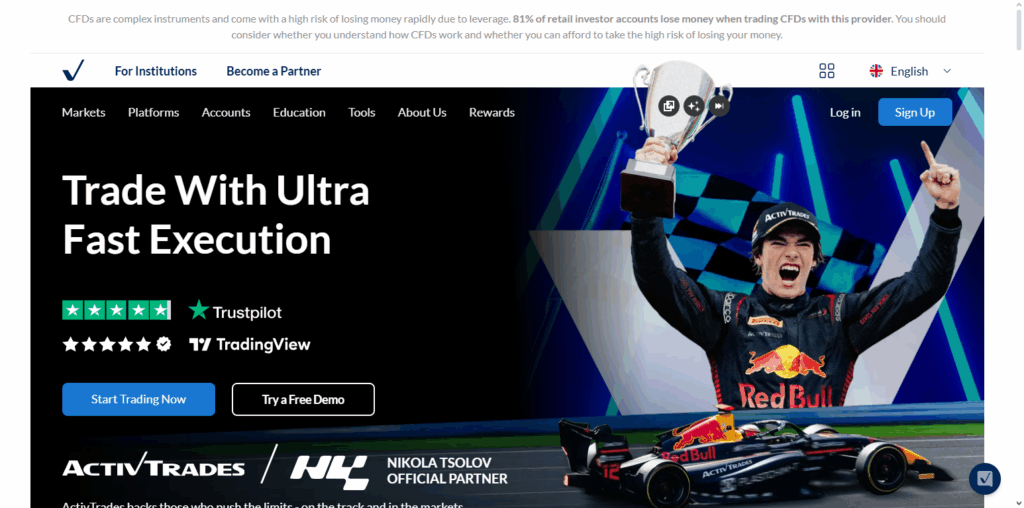 10 Best Web-Based Platform Forex Brokers 9 ActivTrades