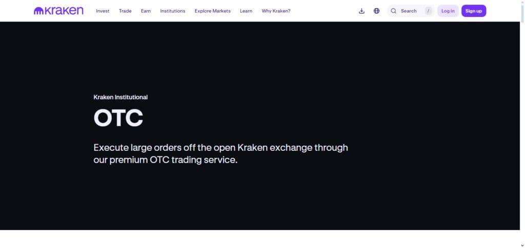 Kraken OTC