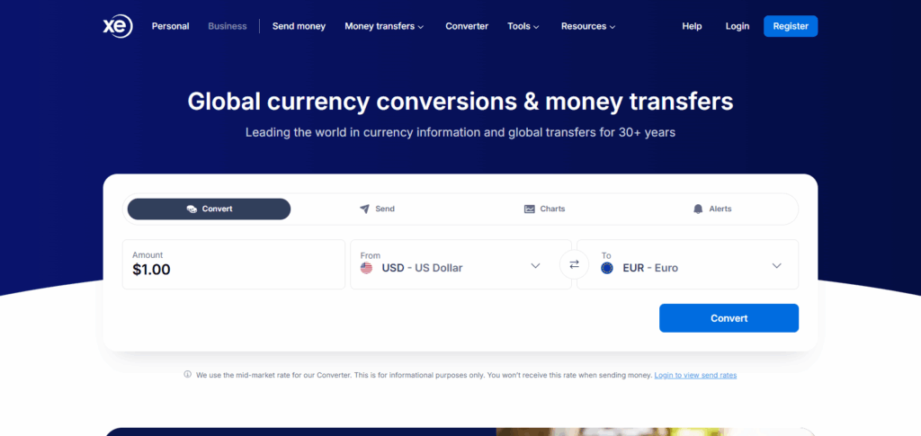Xe Money Transfer