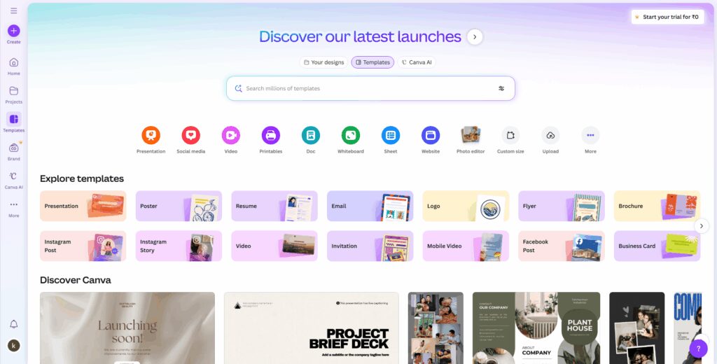 Canva – Design & Branding