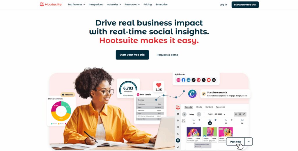 Hootsuite – Social Media Management