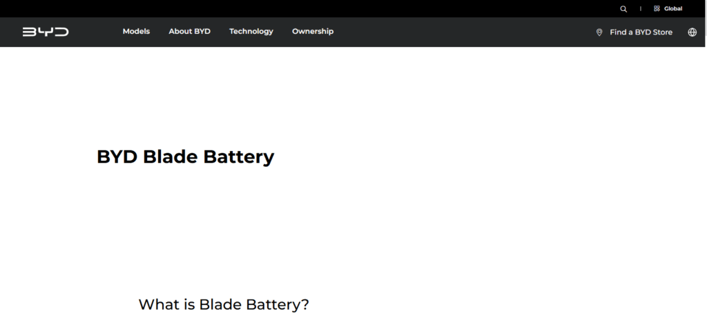 10 New Battery Technologies to Watch in 2025 3 BYD Blade Battery