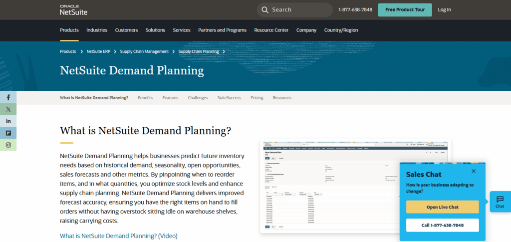 NetSuite Demand Planning