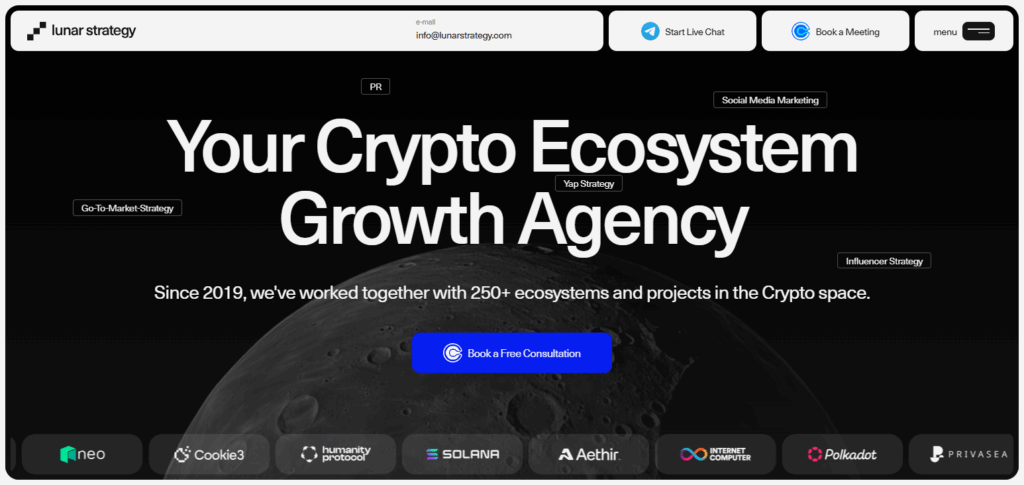 10 Best Crypto Community Growth Agencies for Telegram & Discord 3 Lunar Strategy