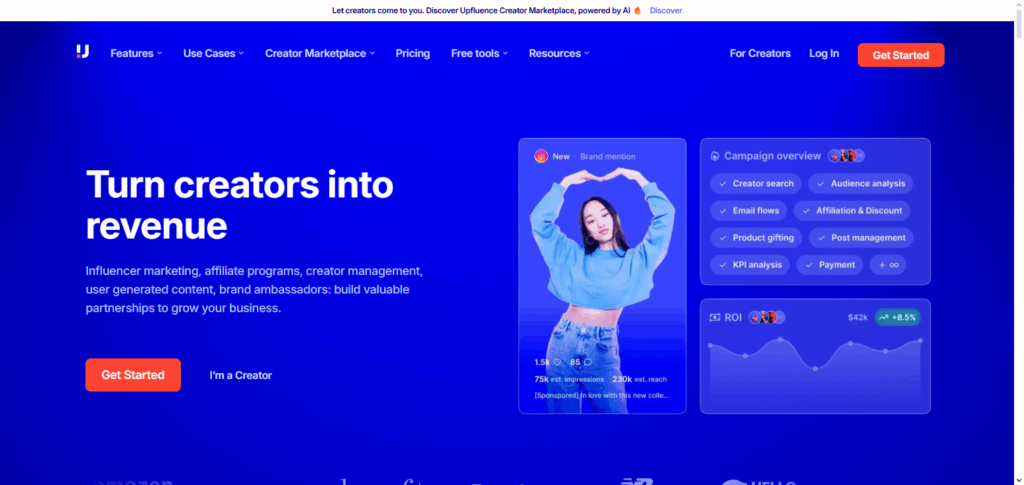 10 Best Crypto Influencer Verification Platforms for Safe Promotions 3 Upfluence