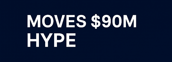 Hyperliquid Moves $90M HYPE, HYPE Network Tops Fee Chains 3 Hyperliquid’ s network metrics continue to be excellent despite the caution in the markets.