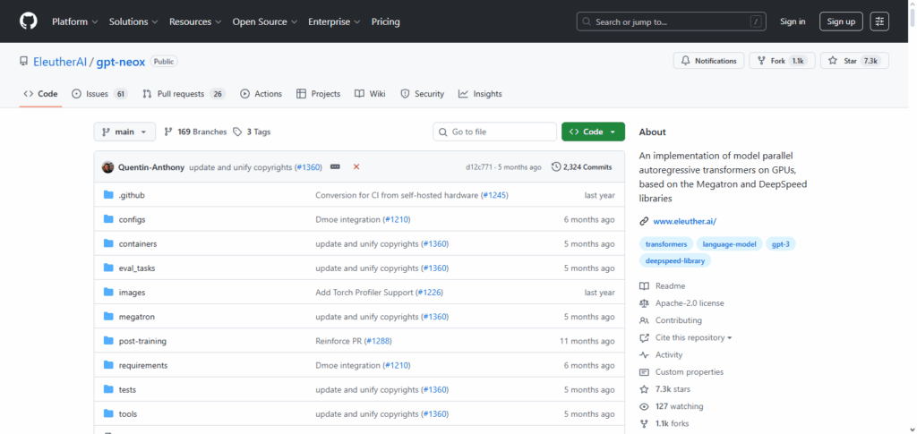 GPT‑NeoX‑20B (scaled down)