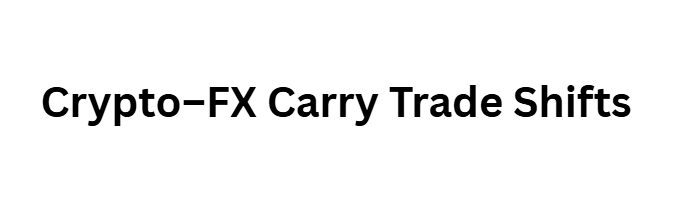 Crypto–FX Carry Trade Shifts