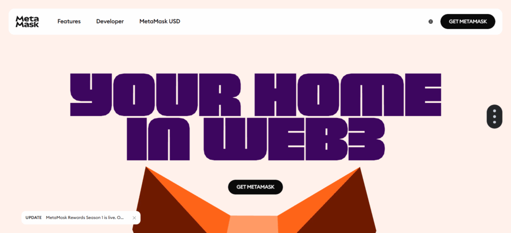 Step 1: Open MetaMask