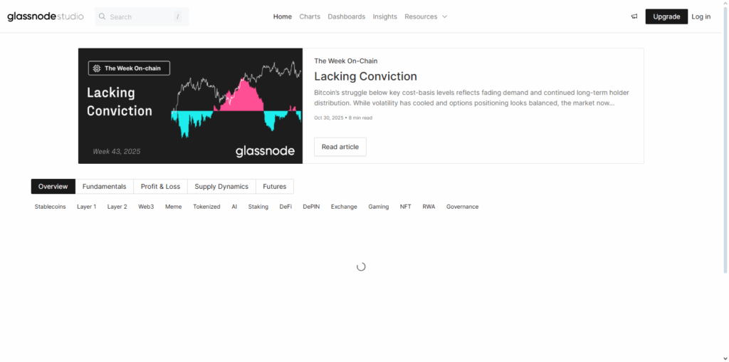 11 Tools to Monitor Real-Time Crypto and Forex Market Movements 8 Glassnode Studio
