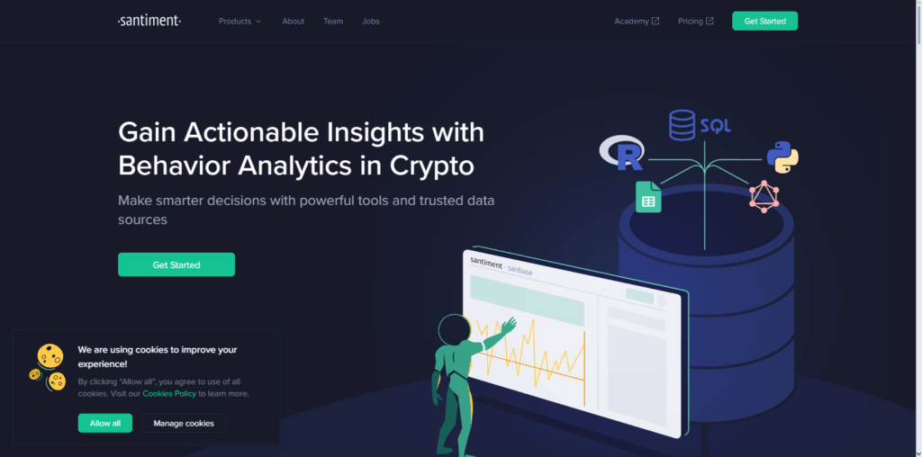 11 Tools to Monitor Real-Time Crypto and Forex Market Movements 9 Santiment Terminal