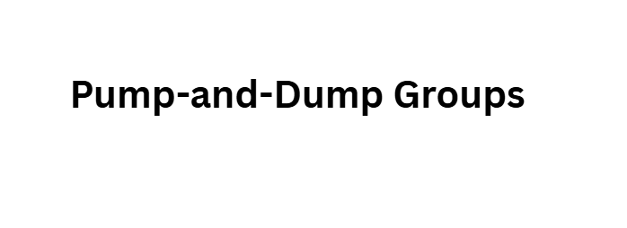 Pump-and-Dump Groups