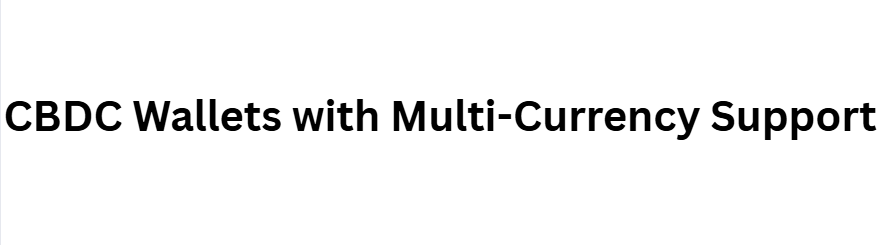 CBDC Wallets with Multi-Currency Support