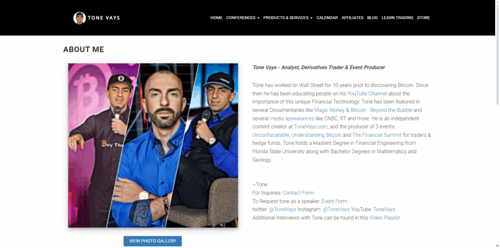 10 YouTube Channels Every Crypto and Forex Trader Should Follow 9 Tone Vays