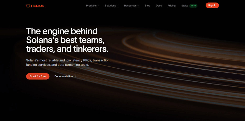 Top 10 Solana gRPC Providers for Real-Time Data 4 Helius