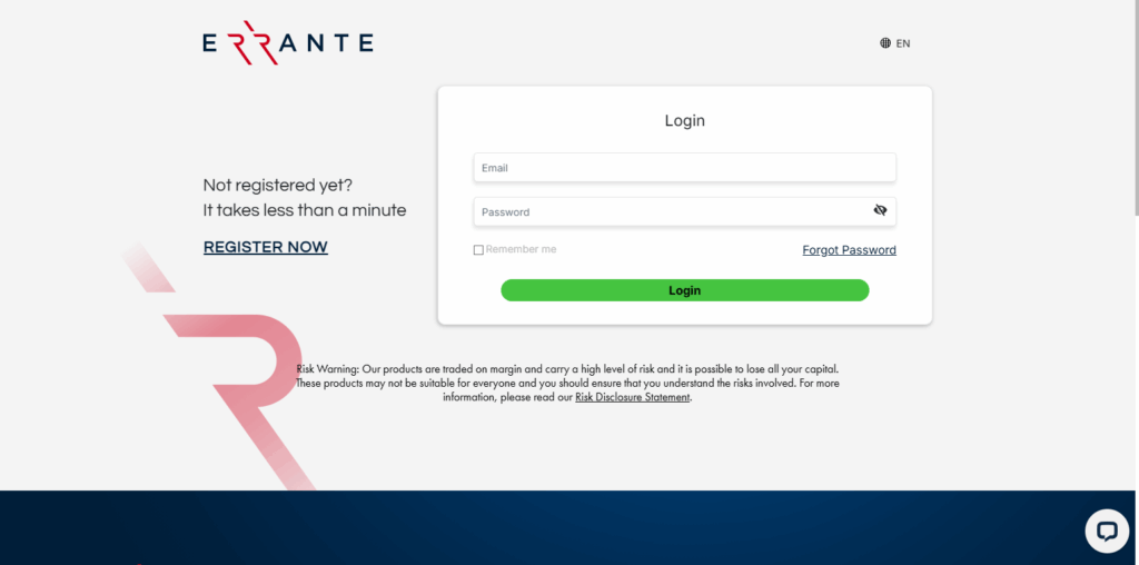 Errante Forex Review 2025 – Trusted Broker or Not? 3 Step 1: Visit the Errante Official Website