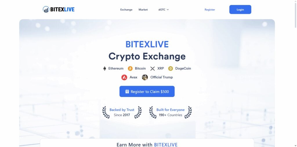BITEXLIVE Exchange – Secure Crypto Trading Platform