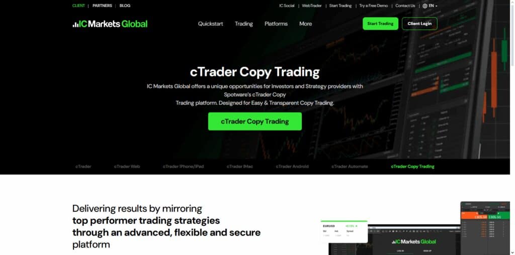 IC Markets Copy Trading