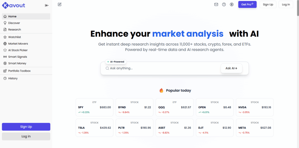 10 Best AI Tools to Generate Market Predictions for Smarter Trading 5 Kavout