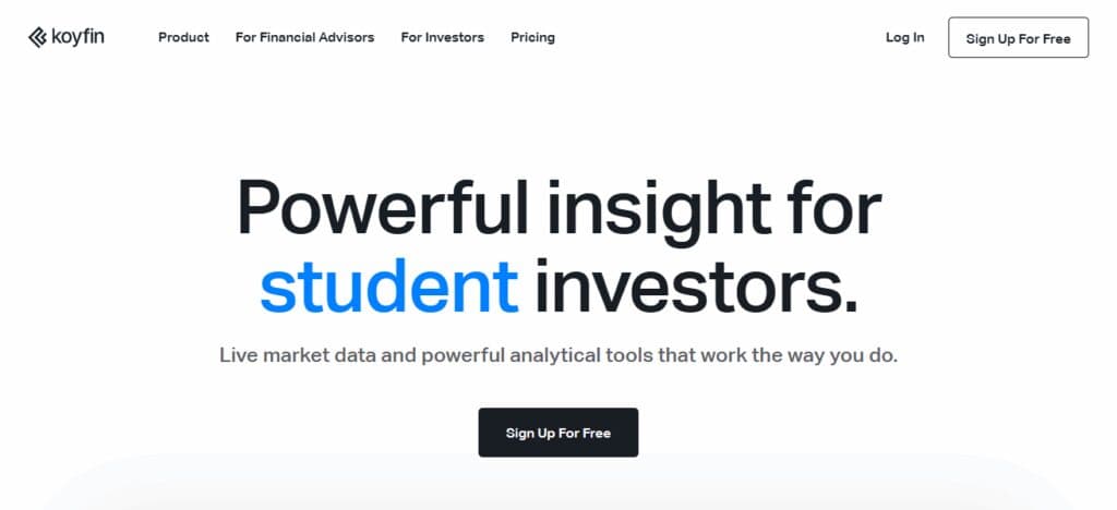 Koyfin AI News Dashboard