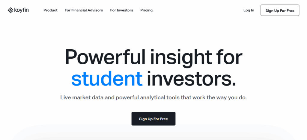Koyfin AI News Dashboard
