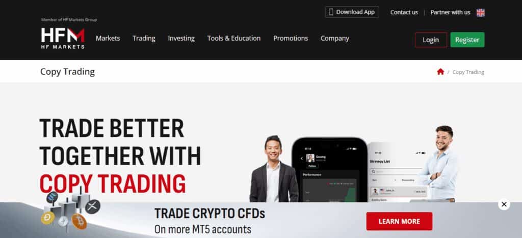 HFM Copy Trading