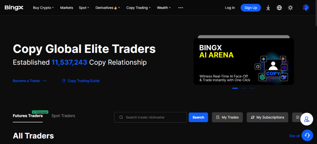 BingX Copy Trading