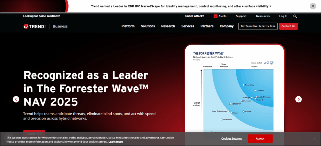 10 Cybersecurity Development Services Company 9 Trend Micro