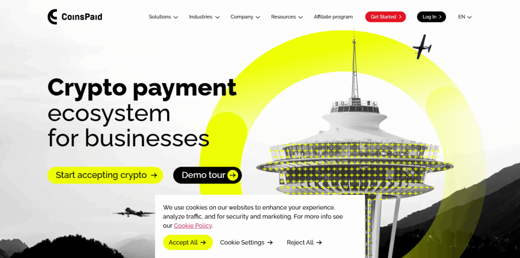 CoinsPaid’s CryptoProcessing