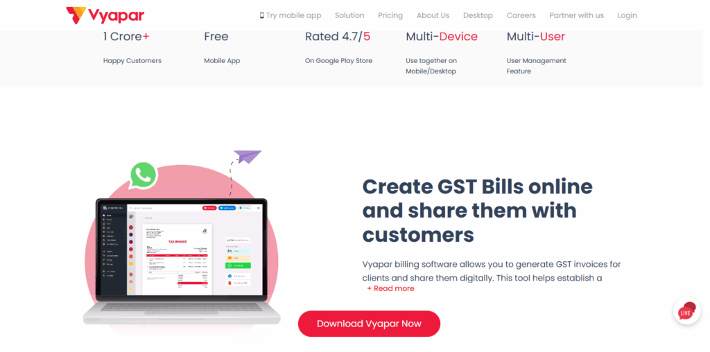 10 Top Zoho Books Alternatives in 2025 5 Vyapar