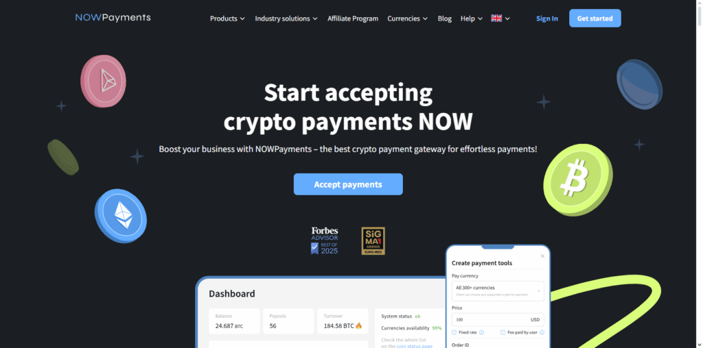 10 Best Crypto and Fiat Payment Gateways in Hungary 3 NOWPayments